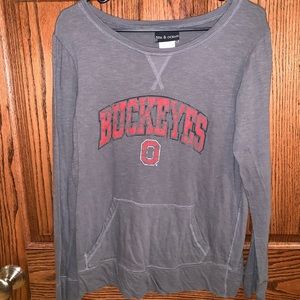grey buckeyes sweater